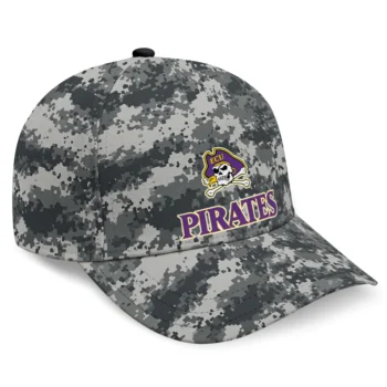 East Carolina Pirates Cap - Customized Digital Camo Gray