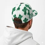 eastern-michigan-eagles-cap-customized-damask-pattern-green-white-best-selling.webp