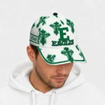 eastern-michigan-eagles-cap-customized-damask-pattern-green-white-best-selling.webp