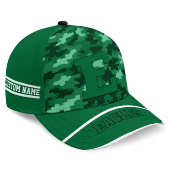 Eastern Michigan Eagles Cap - Customized Pixel Camo Green