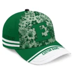 eastern-michigan-eagles-cap-customized-tropical-floral-green-best-selling.webp