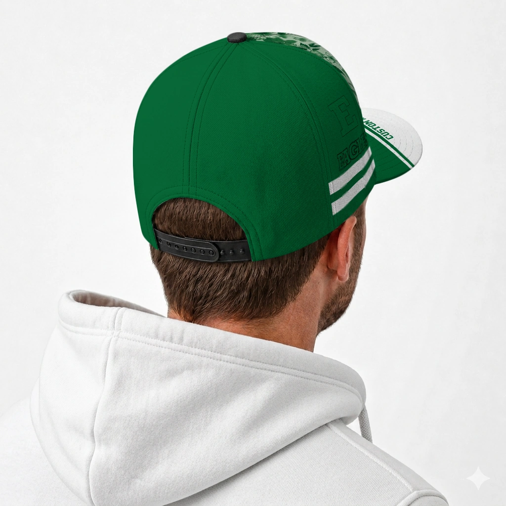 eastern-michigan-eagles-cap-customized-tropical-floral-green-latest-model.webp