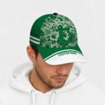 eastern-michigan-eagles-cap-customized-tropical-floral-green-best-selling.webp