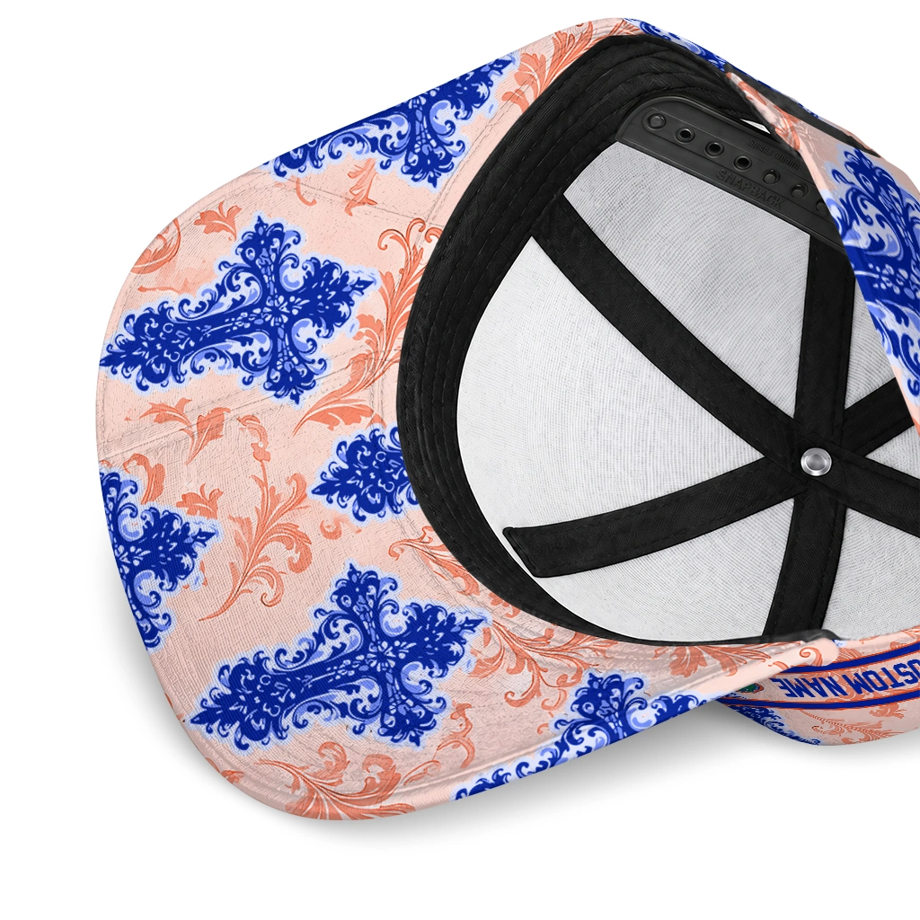 florida-gators-cap-custom-damask-pattern-blue-white-high-quality.webp