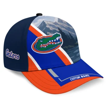 Florida Gators Cap - Custom Diagonal Slash Blue
