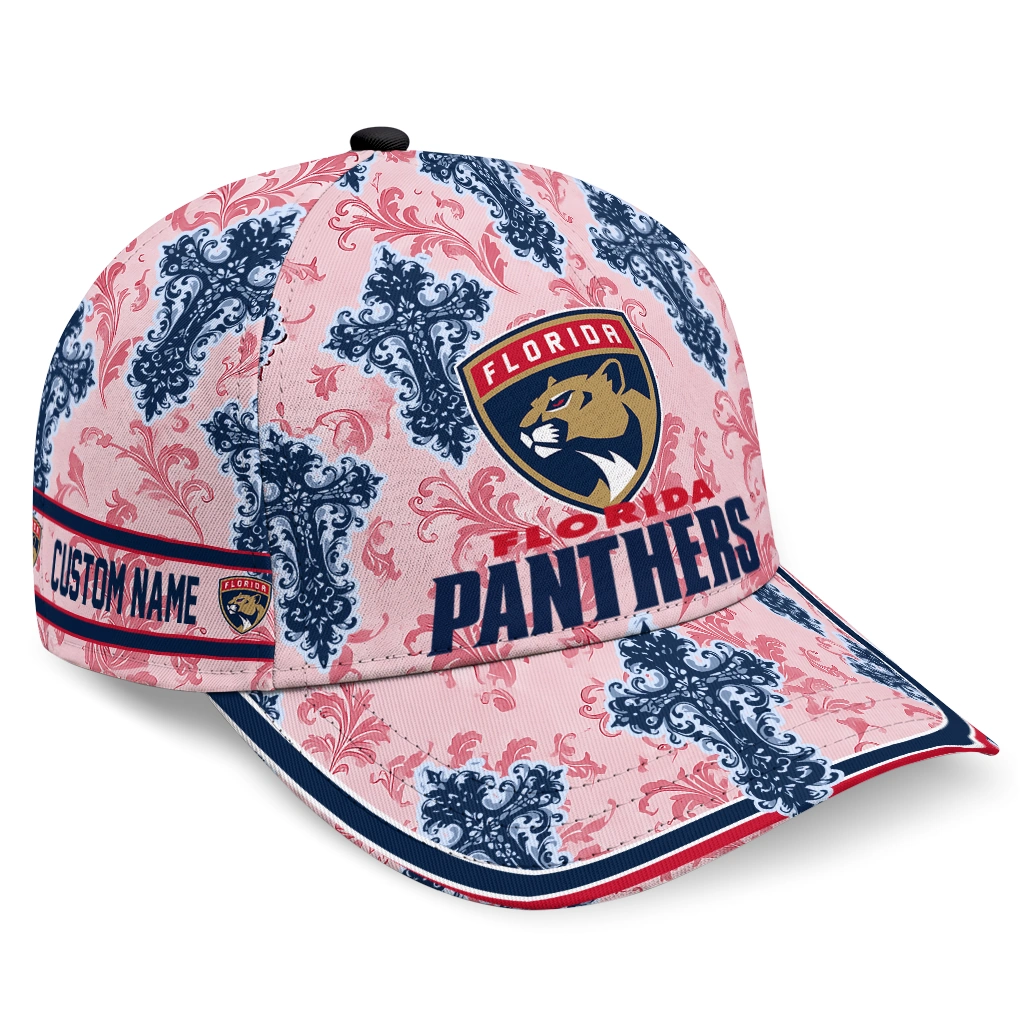 florida-panthers-cap-custom-damask-pattern-red-white-best-selling.webp florida panthers cap custom damask pattern red white best selling