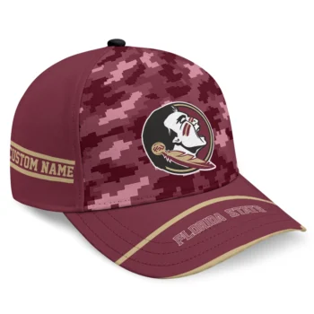 Florida State Seminoles Cap - Customized Pixel Camo Garnet