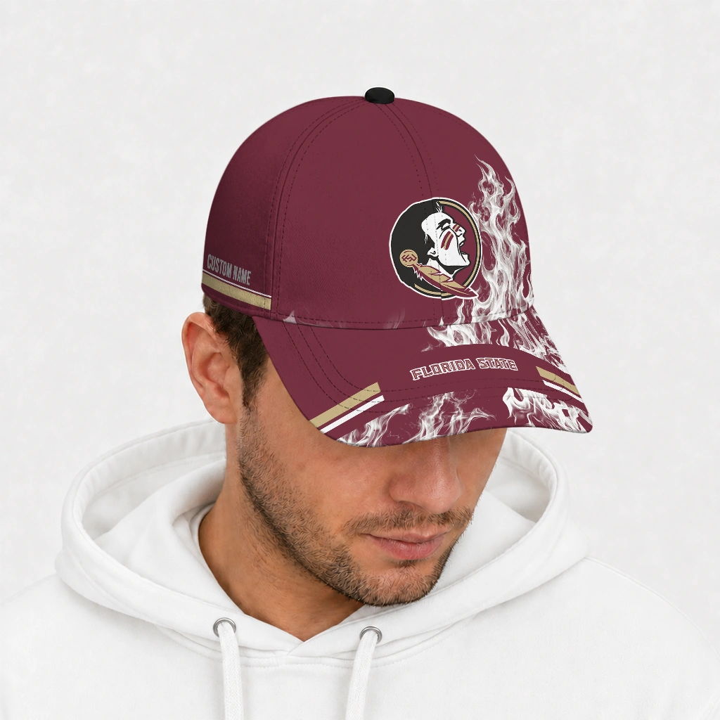 florida-state-seminoles-cap-customized-smoke-flames-garnet-new-arrival.webp