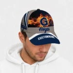 georgetown-hoyas-cap-customized-blazing-fire-blue-best-selling.webp