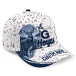 georgetown-hoyas-cap-customized-toile-pattern-blue-white-best-selling.webp