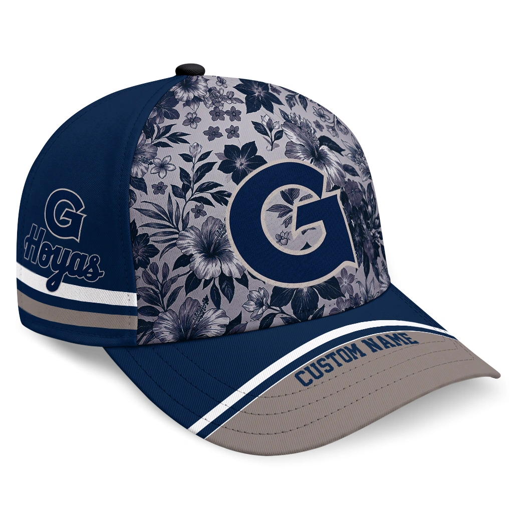 georgetown-hoyas-cap-customized-tropical-floral-blue-best-selling.webp georgetown hoyas cap customized tropical floral blue best selling