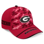 georgia-bulldogs-cap-personalized-pixel-camo-red-best-selling.webp