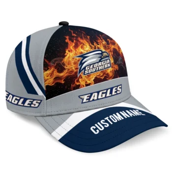 Georgia Southern Eagles Cap - Custom Blazing Fire Blue