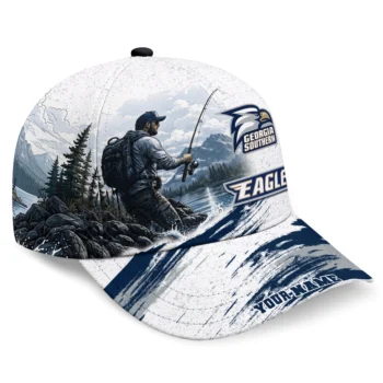Georgia Southern Eagles Cap - Custom Photo Realistic Blue White