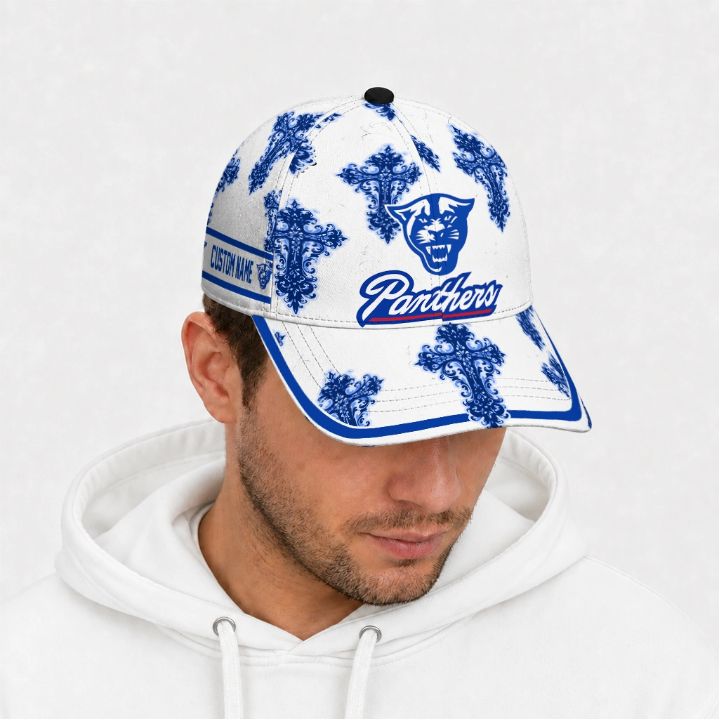 georgia-state-panthers-cap-customized-damask-pattern-blue-white-new-arrival.webp