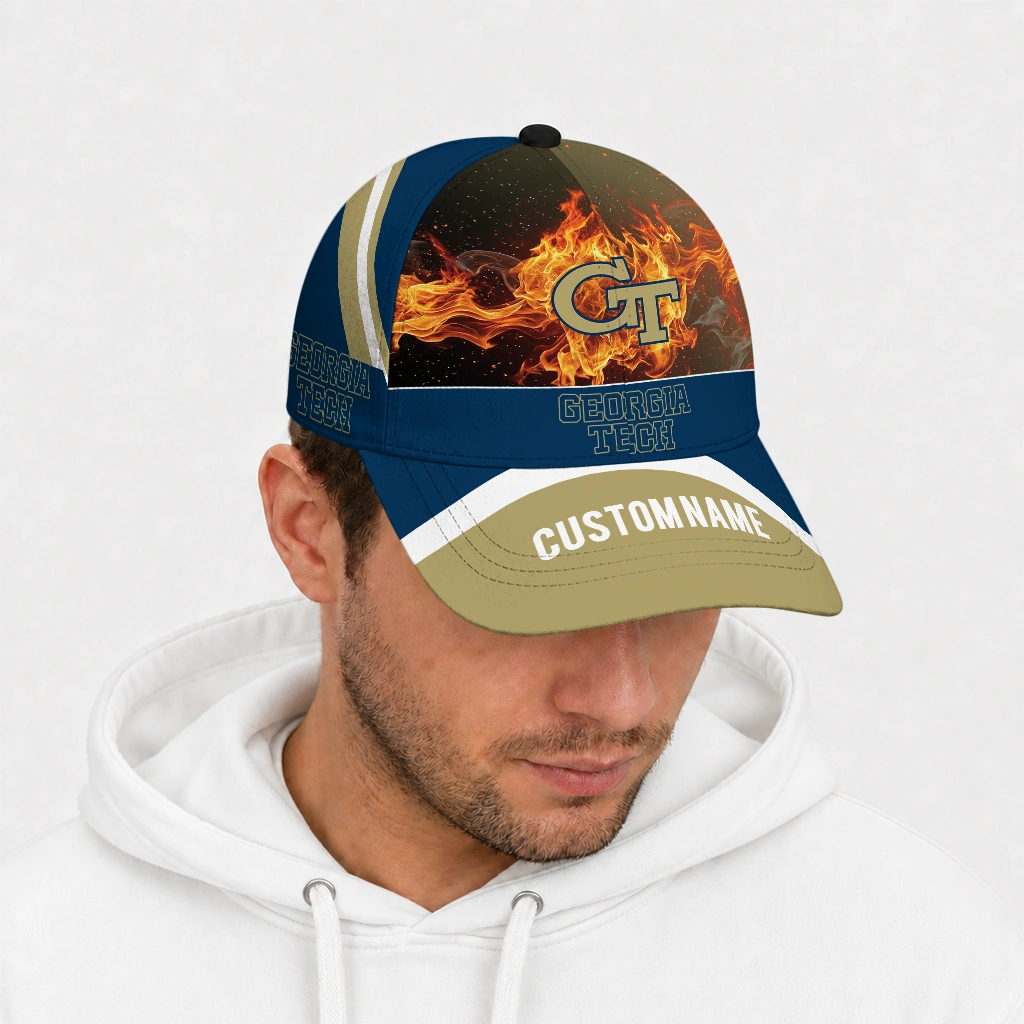 georgia-tech-yellow-jackets-cap-custom-blazing-fire-gold-new-arrival.webp