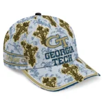 georgia-tech-yellow-jackets-cap-custom-damask-pattern-gold-white-best-selling.webp