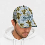 georgia-tech-yellow-jackets-cap-custom-damask-pattern-gold-white-best-selling.webp
