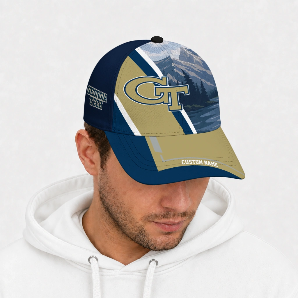 georgia-tech-yellow-jackets-cap-custom-diagonal-slash-gold-new-arrival.webp