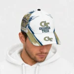 georgia-tech-yellow-jackets-cap-custom-grunge-cross-gold-white-best-selling.webp