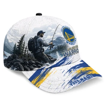 Golden State Warriors Cap - Customized Photo Realistic Blue White