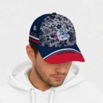 gonzaga-bulldogs-cap-personalized-tropical-floral-blue-best-selling.webp