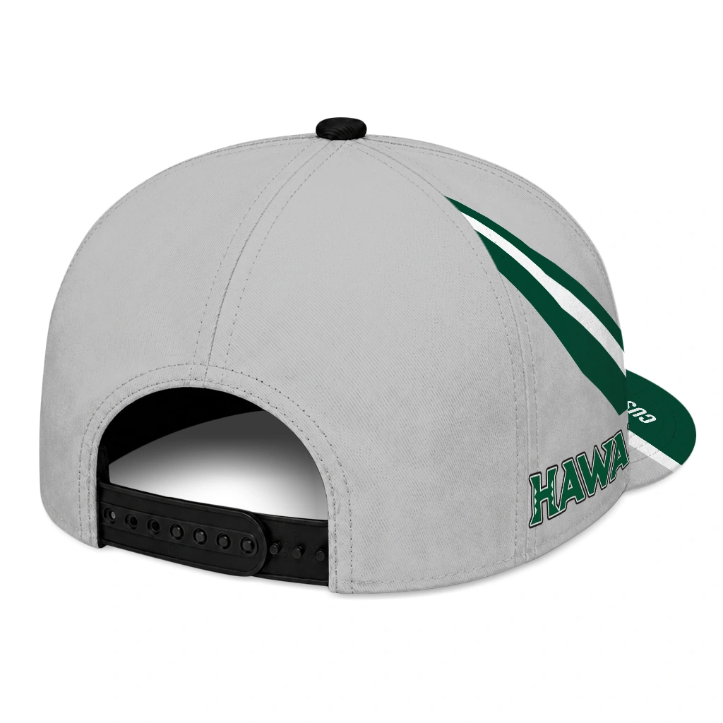 hawaii-rainbow-warriors-cap-custom-blazing-fire-green-fashion-forward.webp