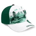 hawaii-rainbow-warriors-cap-custom-flat-illustration-green-white-best-selling.webp