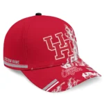 houston-cougars-cap-customized-smoke-flames-red-best-selling.webp