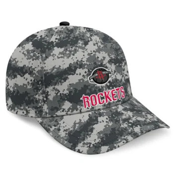Houston Rockets Cap - Custom Digital Camo Gray