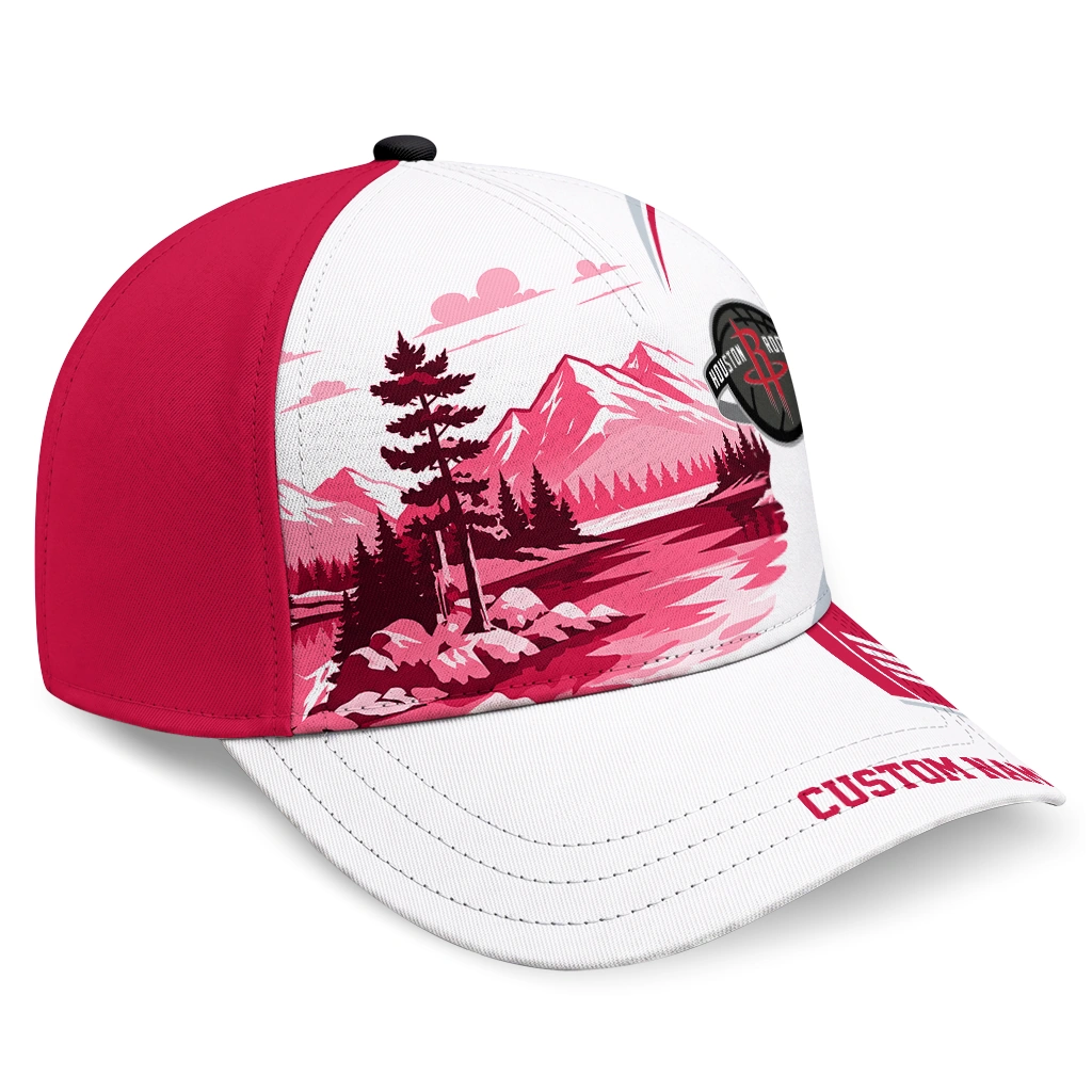 houston-rockets-cap-customized-flat-illustration-red-white-best-selling.webp houston rockets cap customized flat illustration red white best selling
