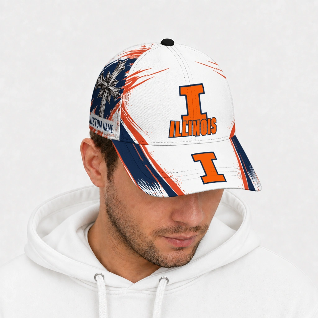 illinois-fighting-illini-cap-custom-grunge-cross-blue-white-new-arrival.webp