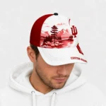 indiana-hoosiers-cap-personalized-flat-illustration-red-white-best-selling.webp