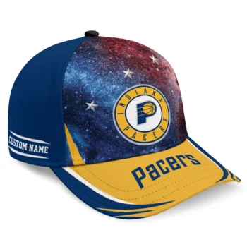 Indiana Pacers Cap - Custom Galaxy Nebula Blue