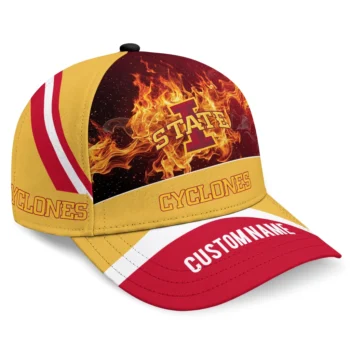 Iowa State Cyclones Cap - Custom Blazing Fire Red
