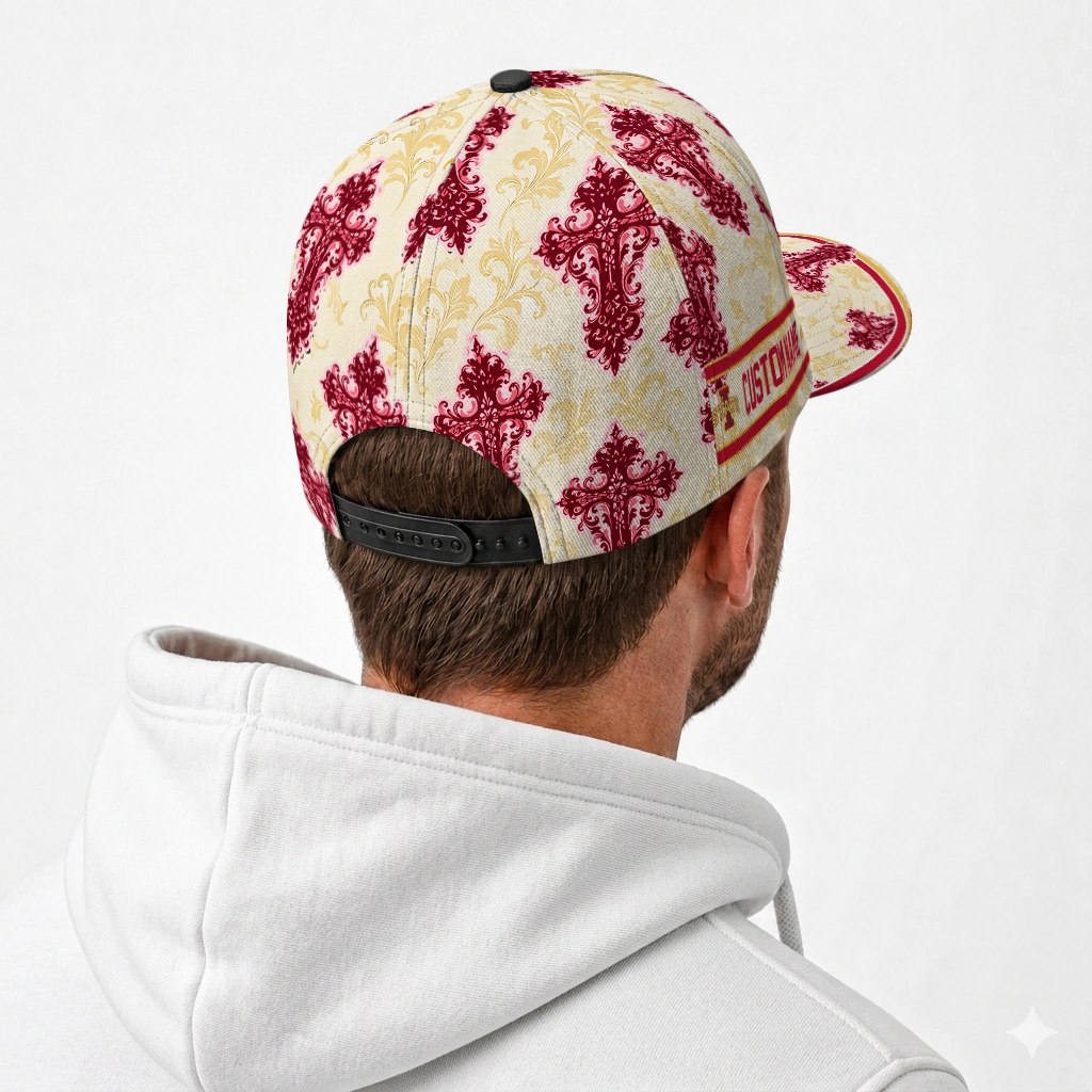 iowa-state-cyclones-cap-custom-damask-pattern-red-white-latest-model.webp