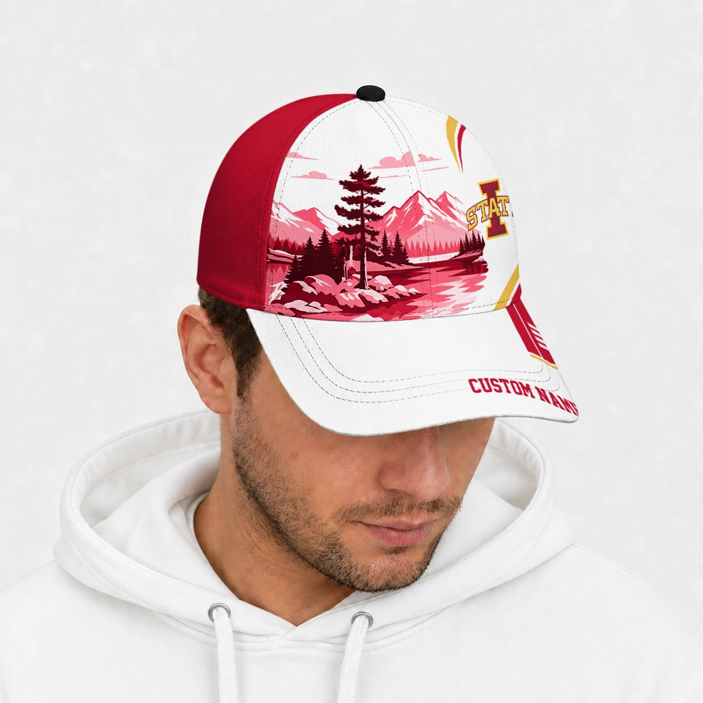 iowa-state-cyclones-cap-custom-flat-illustration-red-white-new-arrival.webp
