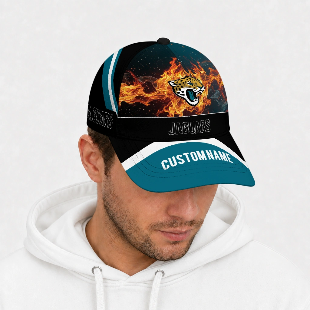 jacksonville-jaguars-cap-personalized-blazing-fire-teal-new-arrival.webp
