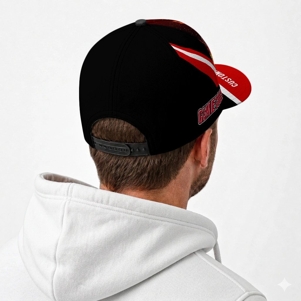 jacksonville-state-gamecocks-cap-custom-blazing-fire-red-latest-model.webp