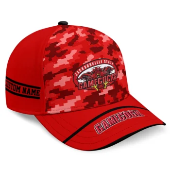 Jacksonville State Gamecocks Cap - Custom Pixel Camo Red