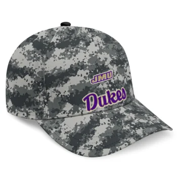 James Madison Dukes Cap - Customized Digital Camo Gray