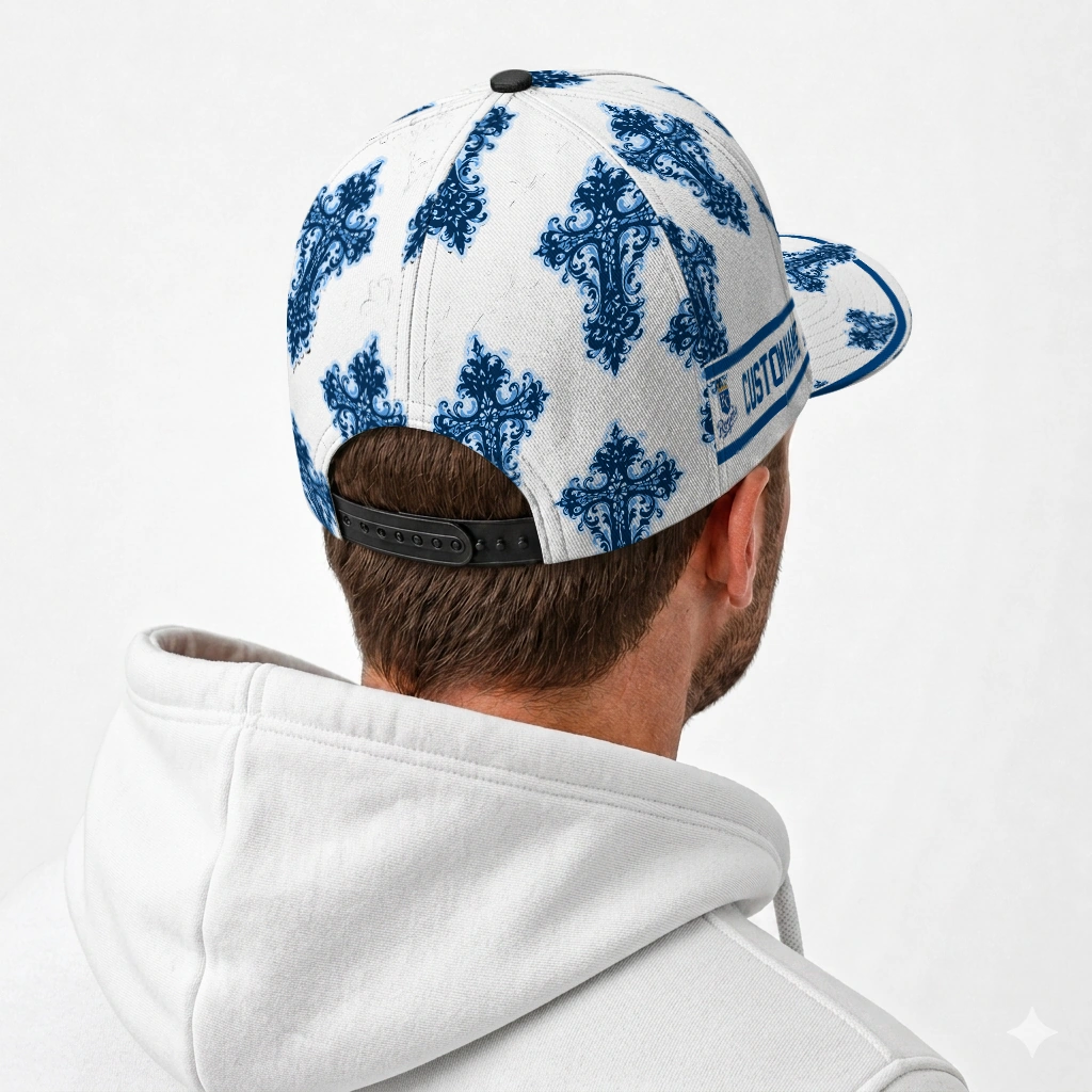 kansas-city-royals-cap-custom-damask-pattern-royal-blue-white-latest-model.webp