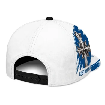 kansas city royals cap customized grunge cross royal blue white fashion forward