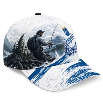 Kansas City Royals Cap - Customized Photo Realistic Royal Blue White