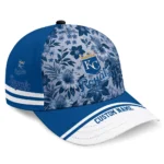 kansas-city-royals-cap-personalized-tropical-floral-royal-blue-best-selling.webp