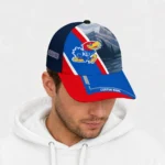 kansas-jayhawks-cap-personalized-diagonal-slash-blue-best-selling.webp