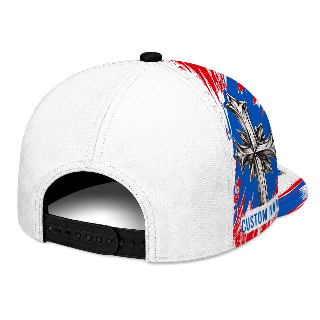 kansas-jayhawks-cap-personalized-grunge-cross-blue-white-fashion-forward.webp