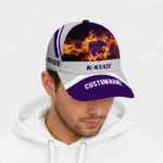 kansas-state-wildcats-cap-customized-blazing-fire-purple-best-selling.webp