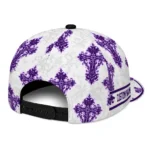 kansas-state-wildcats-cap-customized-damask-pattern-purple-white-best-selling.webp