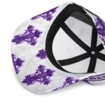 kansas-state-wildcats-cap-customized-damask-pattern-purple-white-best-selling.webp
